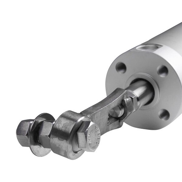 side view of retract connection